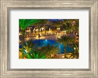 Framed Jordan, Aqaba, Hotel swimming pool, resort