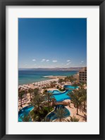 Framed Jordan, Aqaba, Red Sea and Eilat, Resort