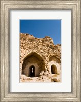 Framed crusader fort of Kerak Castle, Kerak, Jordan