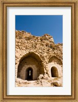 Framed crusader fort of Kerak Castle, Kerak, Jordan