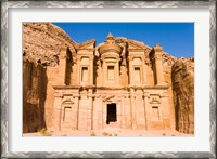 Framed Monastery or El Deir, Petra, UNESCO Heritage Site, Jordan