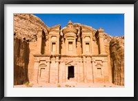 Framed Monastery or El Deir, Petra, UNESCO Heritage Site, Jordan