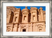 Framed Monastery or El Deir, Petra, UNESCO World Heritage Site, Jordan