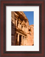 Framed Treasury, El-Khazneh, Petra, UNESCO Heritage Site, Jordan