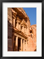 Framed Treasury, El-Khazneh, Petra, UNESCO Heritage Site, Jordan