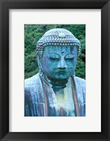 Framed Great Buddha Detail, Kotokuji Temple, Kamakura, Japan