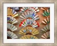Framed Folding Fan, Kyoto, Japan