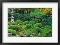 Framed Sanzen-in Temple, Ohara, Kyoto, Japan