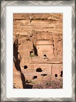 Framed Uneishu Tomb, Petra, Jordan