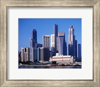 Framed Singapore Skyline