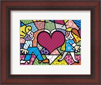 Framed Heart Kids