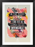 Framed Invincible Summer
