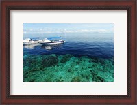 Framed Diving Boat, Sipadan, Semporna Archipelago, Borneo, Malaysia