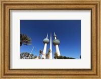 Framed Kuwait, Kuwait City, Kuwait Towers