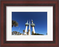 Framed Kuwait, Kuwait City, Kuwait Towers