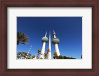 Framed Kuwait, Kuwait City, Kuwait Towers