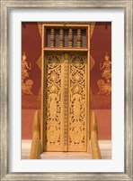 Framed Temple Door, Laos