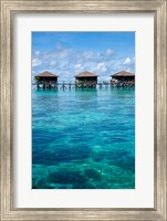 Framed Bungalows, Sipadan-Kapalai Dive Resort, Borneo, Malaysia