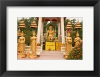 Framed Buddha Image at Wat Si Saket, Laos