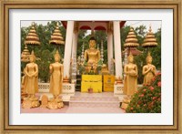 Framed Buddha Image at Wat Si Saket, Laos