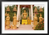 Framed Buddha Image at Wat Si Saket, Laos