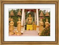 Framed Buddha Image at Wat Si Saket, Laos