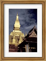 Framed Pha That Luang (Great Stupa), Vientiane, Laos