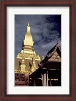 Framed Pha That Luang (Great Stupa), Vientiane, Laos