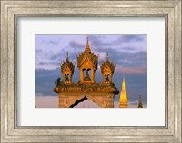 Framed Asia, Laos, Vientiane, That Luang Temple