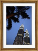 Framed Malaysia, Petronas Twin Towers, Modern buildings