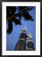 Framed Malaysia, Petronas Twin Towers, Modern buildings
