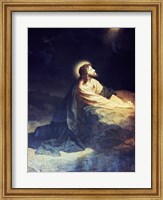 Framed Christ in the Garden of Gethsemane Heinrich Hoffmann (1824-1911 German)