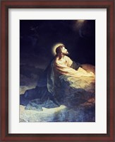 Framed Christ in the Garden of Gethsemane Heinrich Hoffmann (1824-1911 German)