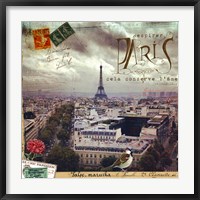 Framed Breath Of Paris