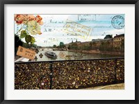 Framed Pont Des Arts