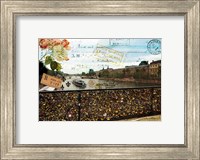 Framed Pont Des Arts