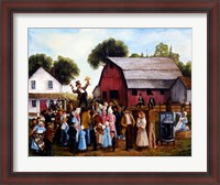 Framed Farm Auction