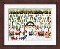 Framed Ginger Snap Hollow Tree Farm