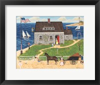 Framed Grandma's Seaside Cottage