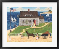 Framed Grandma's Seaside Cottage