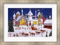 Framed Santa's North Pole