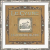 Framed Vintage Wine Labels VIII
