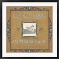 Framed Vintage Wine Labels VIII