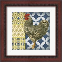 Framed Classic Rooster II