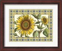 Framed Classical Sunflower I