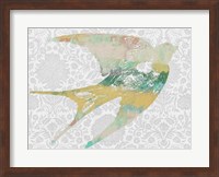 Framed Patterned Bird II