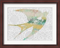 Framed Patterned Bird II