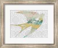 Framed Patterned Bird II