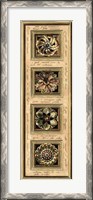 Framed Rosette Panel II