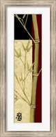 Framed Meditative Bamboo Panel II